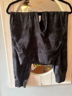 lululemon athletica Black Camouflage Track Joggers